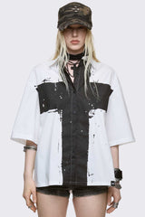 Never Saint White Shirt