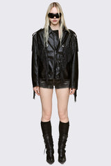 Nomad Fringe Biker Jacket