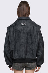 Static Bomber Jacket