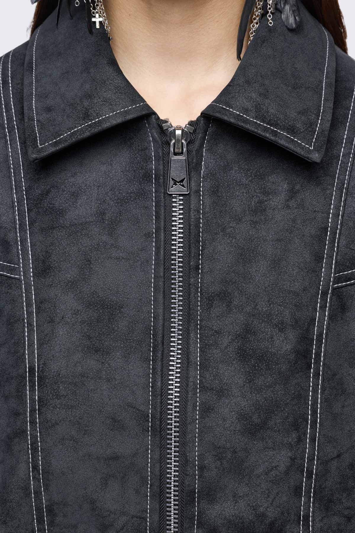 Static Bomber Jacket